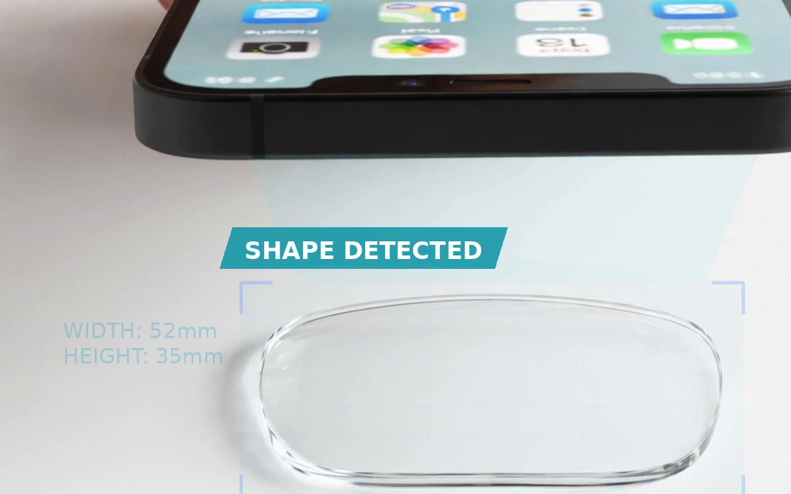 Snap a photo of the demo lens